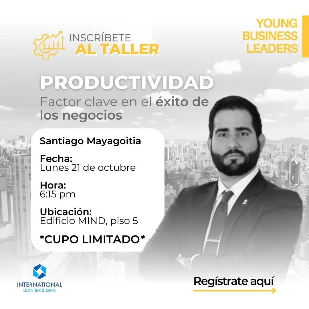 Cartel: Productividad, factor clave en el éxito de los negocios